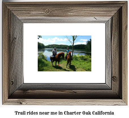 trail rides near me in Charter Oak, California